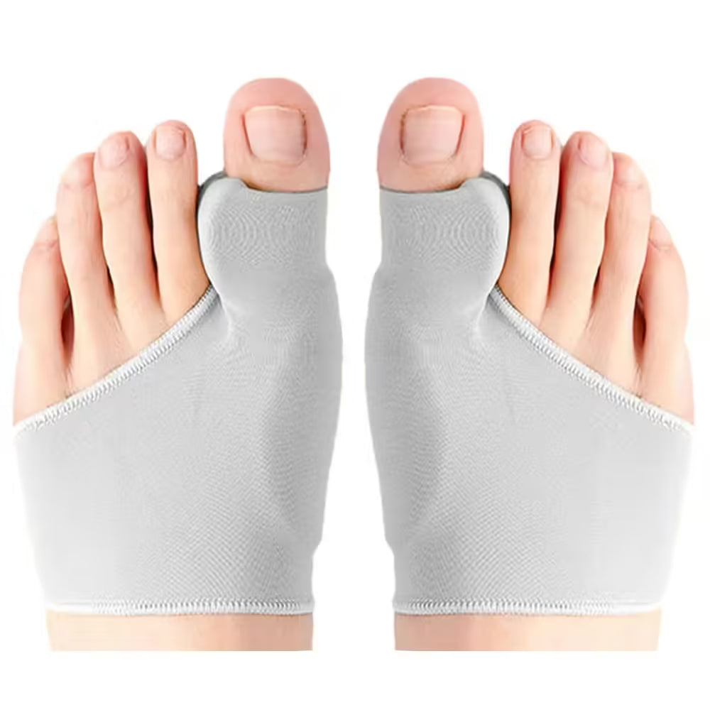 Toe Separator Bunion Corrector Orthotics - Hallux Valgus Feet Bone Adjuster Pedicure Sock Straightener