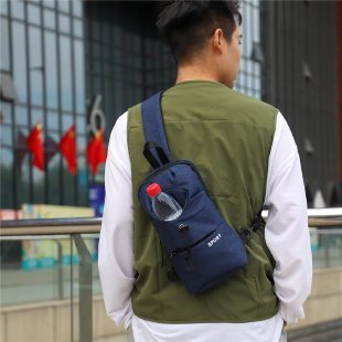 Sacoche de poitrine de sport unisexe Bottle Space (EGB252)