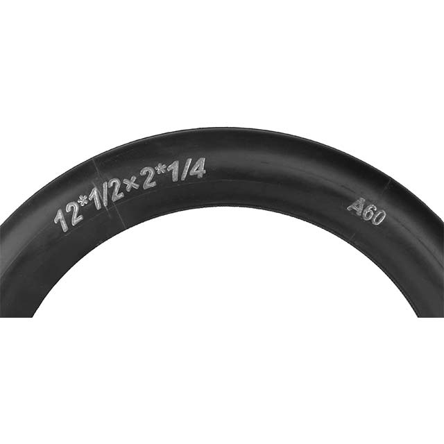 12.5" Scooter Inner Tube with Angled Valve Stem – 1-Pack 12.5 x 2.25 Bike & Scooter Tire Tube (Fits 12.5x1.75/1.95/2.125/2.25)