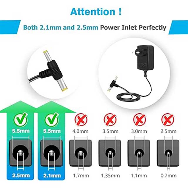 12V 2A DC Power Adapter