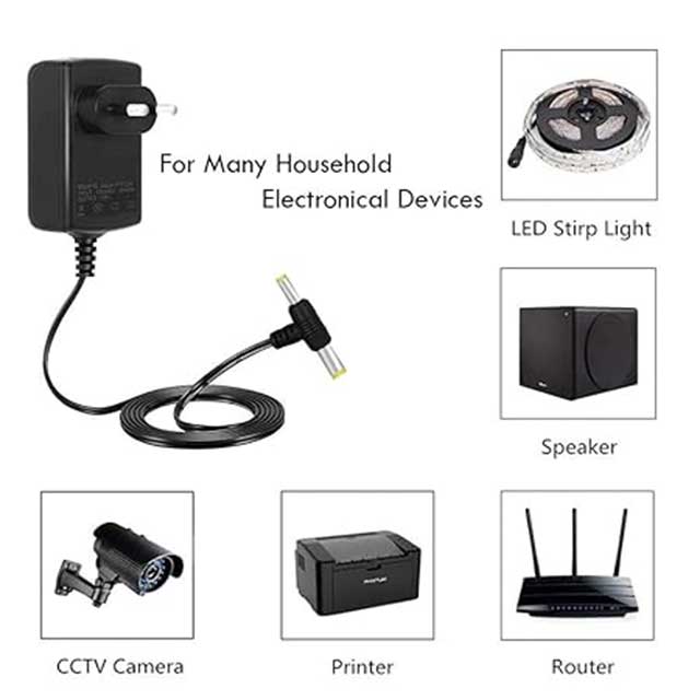 12V 2A DC Power Adapter