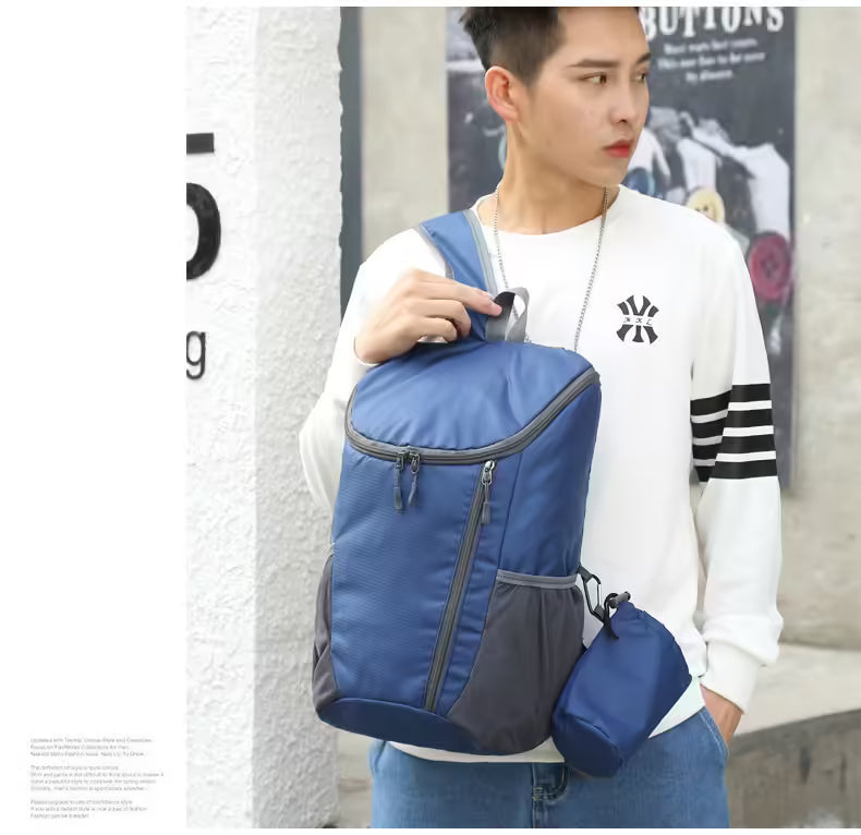 15L Lightweight Foldable Waterproof and large capacity Ultralight Outdoor Backpack