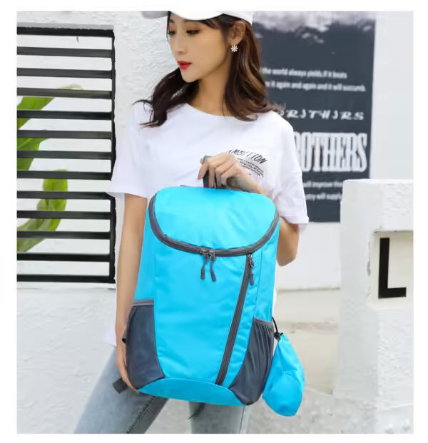 15L Lightweight Foldable Waterproof and large capacity Ultralight Outdoor Backpack