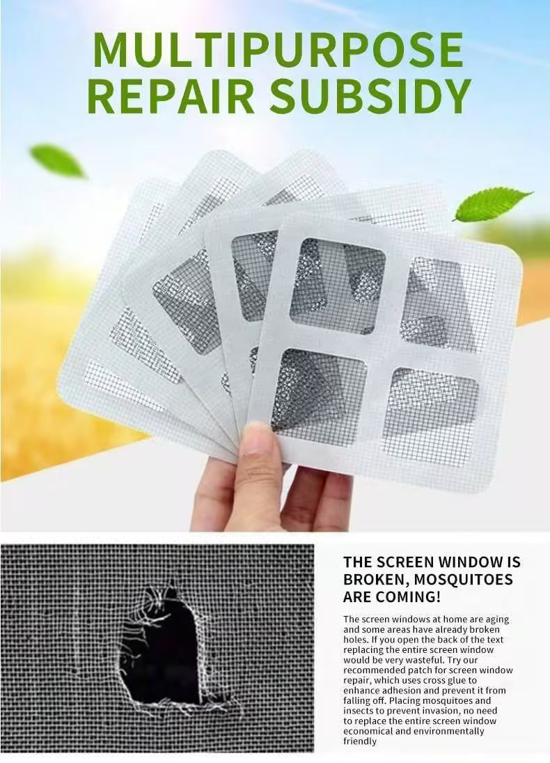 10PCS/Set Shower Drain Cover Hair Catcher Mesh Stickers for Bathroom, Laundry, Bathtub & Kitchen Sink Strainer Filter