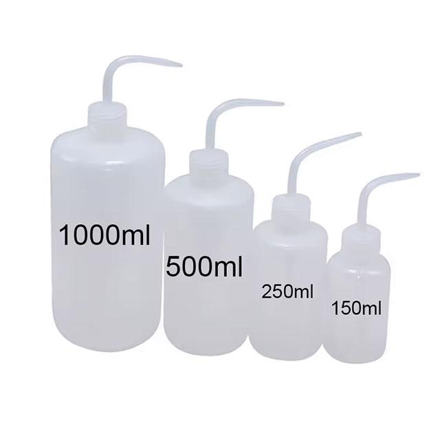 1PC 500ml Transparent Watering Pot – Long Curved Spout, Versatile Spray Bottle & Liquid Container for Plants & More