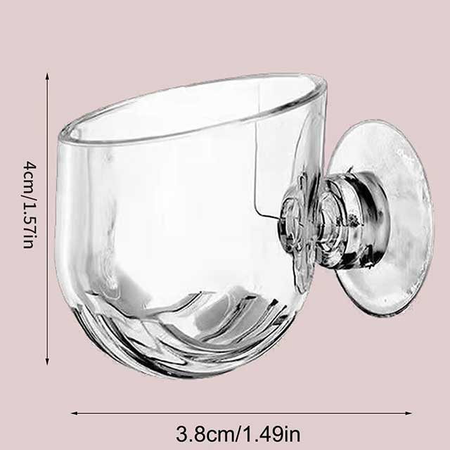 1PC Aquarium Worm Feeder Cup – Red Worm & Earthworm Feeding Cup with Suction Base for Fish Tanks & Aquatic Plants