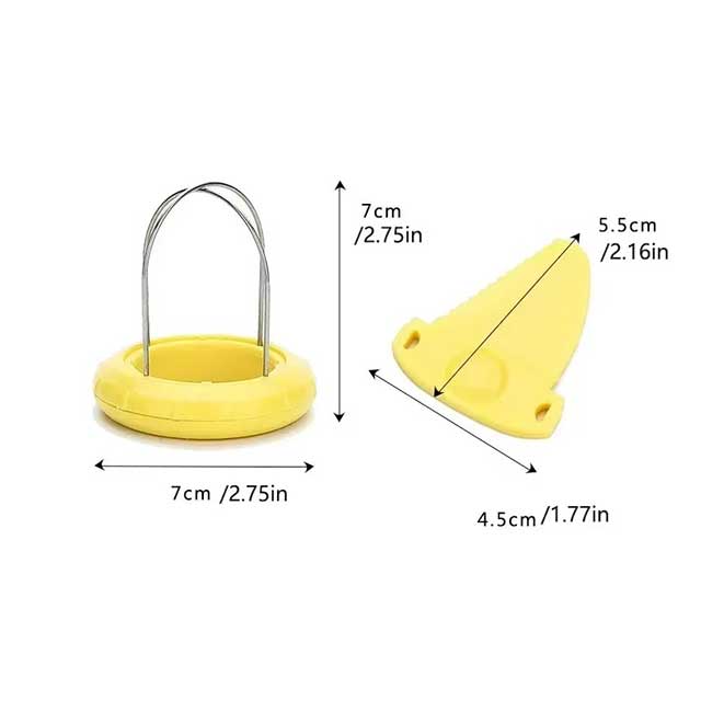 1PC Detachable Kiwi & Fruit Peeler – Stainless Steel Kitchen Tool for Lemon, Salad & Cooking Prep