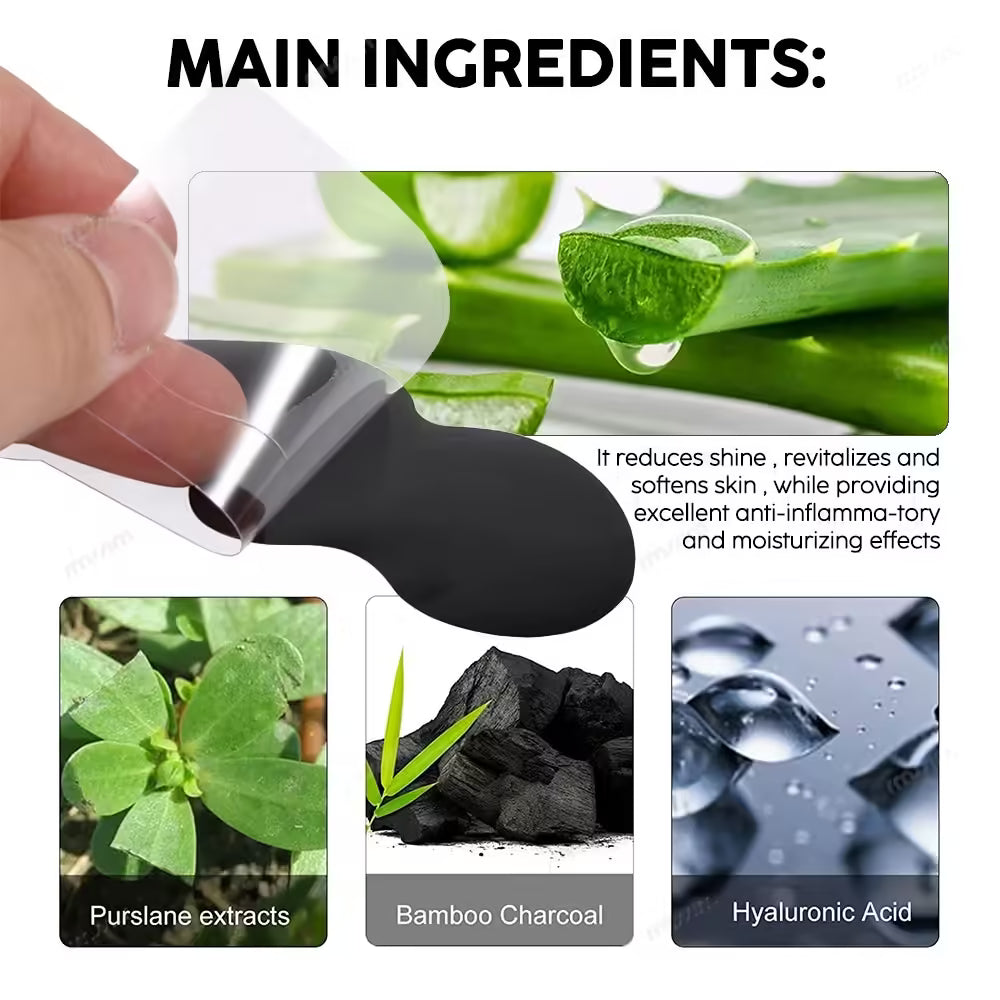 Unisex Blackhead Removal Mask Peel - Deep Cleansing Pore Nose Strips for Clear Skin - Skin Care Mask Patch