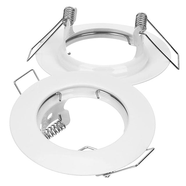 2-Set LED Trim Replacement for GU10 Recessed Lighting – Upgrade Your Home & Office LED Trim Covers (2pcs)