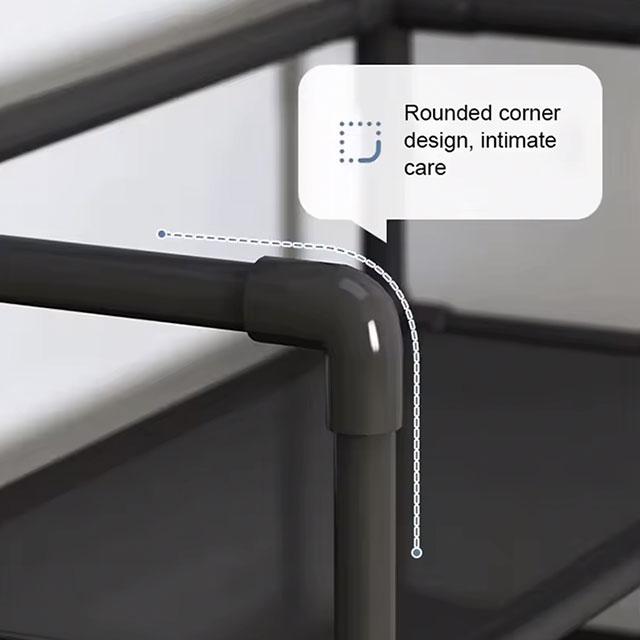 2-in-1 Shoe & Clothes Organizer | Multi-Layer Carbon Steel Coat Rack with Shoe Shelf | Space-Saving Storage Solution