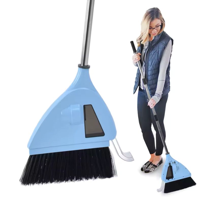 2-in-1 Cordless Vacuum Broom & Sweeper – USB Rechargeable Lightweight Vacuum Cleaner for Home, Bedroom & Office