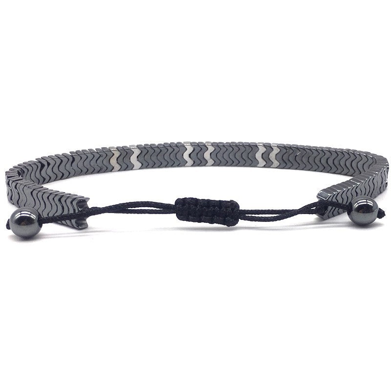 Bracelet unisexe ajustable classique Shamballa (EGBT367)
