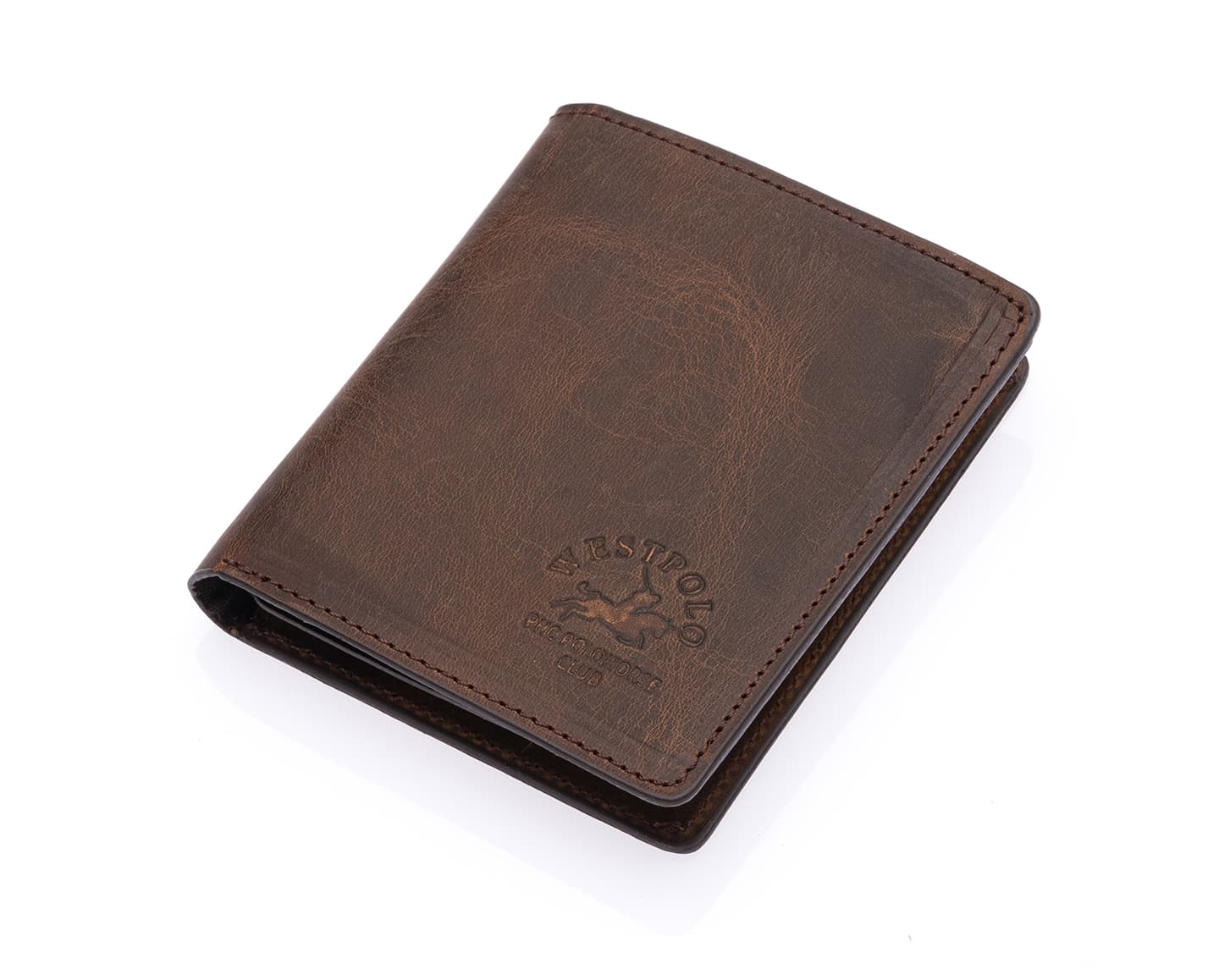 Westpolo Martini Genuine Leather Men's Wallet Card Holder With Large Card Holder Compartment (1590C)