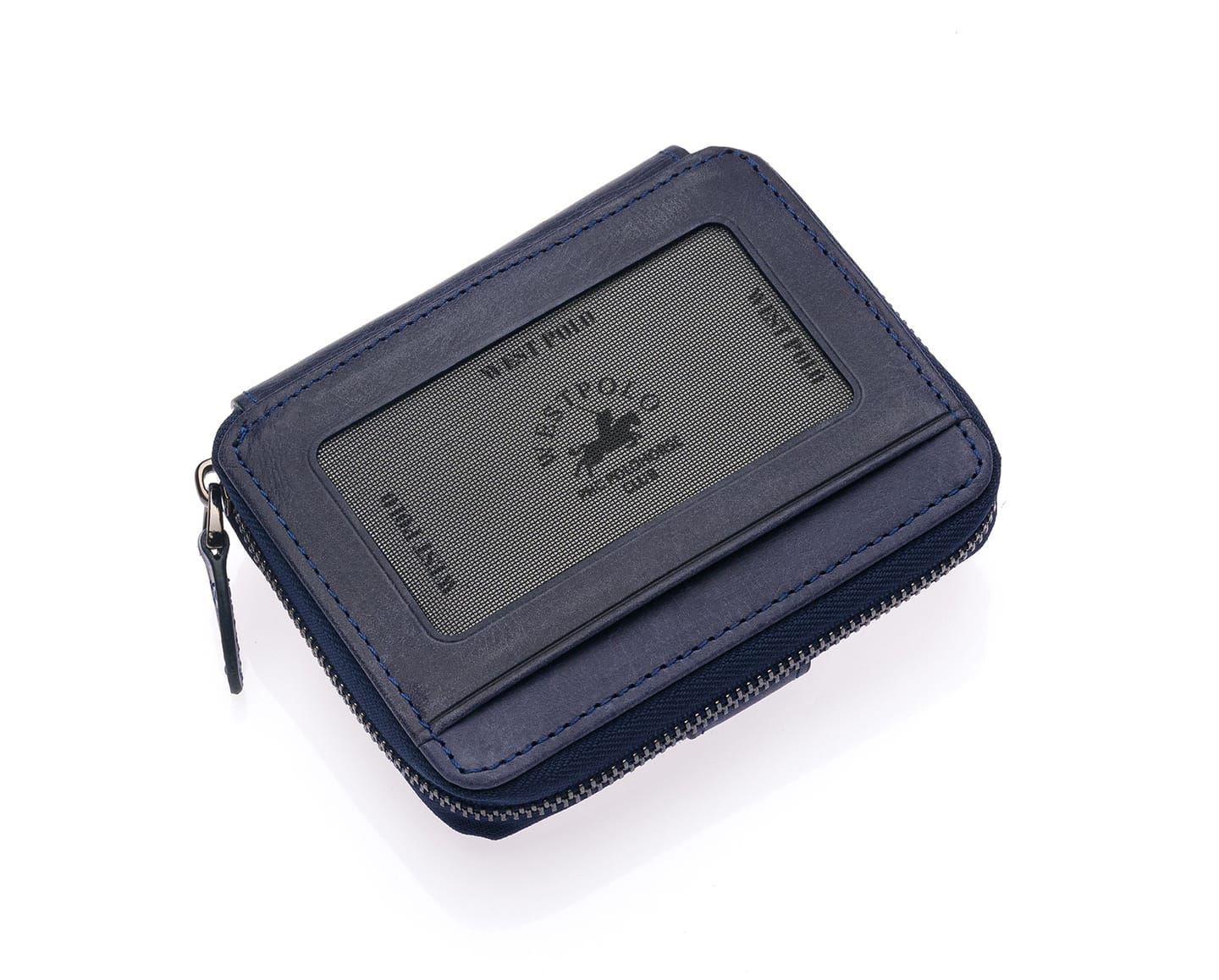 Westpolo Genuine Crazy Leather Unisex Cardholder Wallet (1595C)