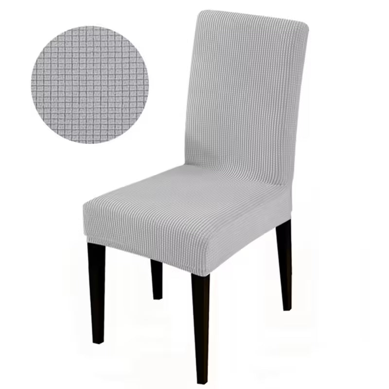 Universal Elastic Chair Cover – Affordable Stretch Fit for Dining & Living Room Chairs, Big Size, Durable Home Seat Protector
