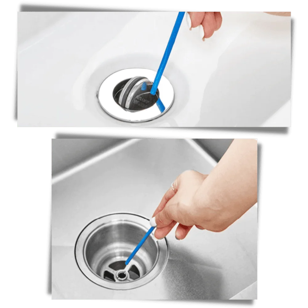 12-Pack Sink Cleaning Sticks – Drain Cleaner Deodorizing Sticks for Kitchen & Bathroom Sinks