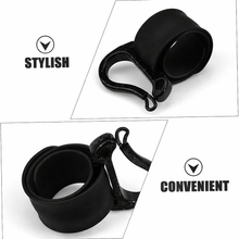 Hair Tie Storage Wristband Organizer for Hairdressers – Adjustable Elastic Holder for Rubber Bands & Salon Tools (Set of 4)