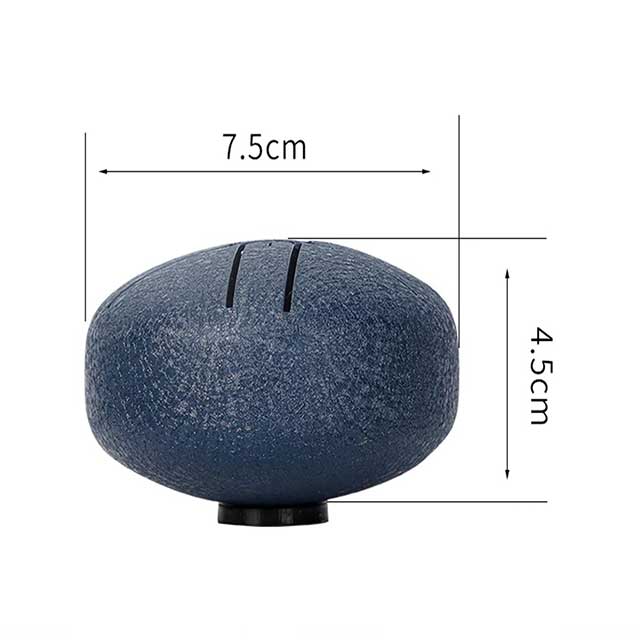 3-Inch Mini Steel Tongue Drum – 6-Note Percussion Instrument for Meditation, Yoga & Beginners | Handpan Karate Drum