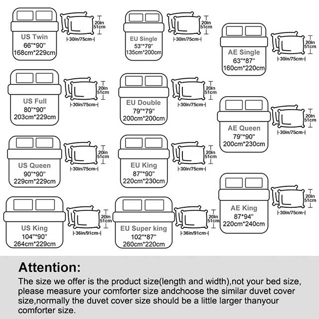 3-Piece Queen Duvet Cover Set – Gray Bed in a Bag with Pillowcases, No Comforter Included