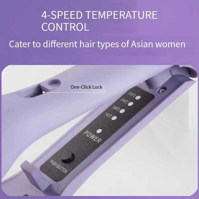 32mm Automatic Curling Iron – Electric Rotating Hair Curler with Long-Lasting French Styling & Anti-Flame Design