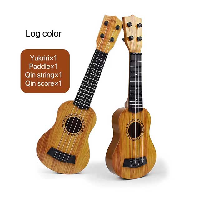 35cm Children’s Toy Guitar – Ukulele-Style Musical Instrument with Pick | Fun Pretend Play & Early Learning Music Toy for Kids