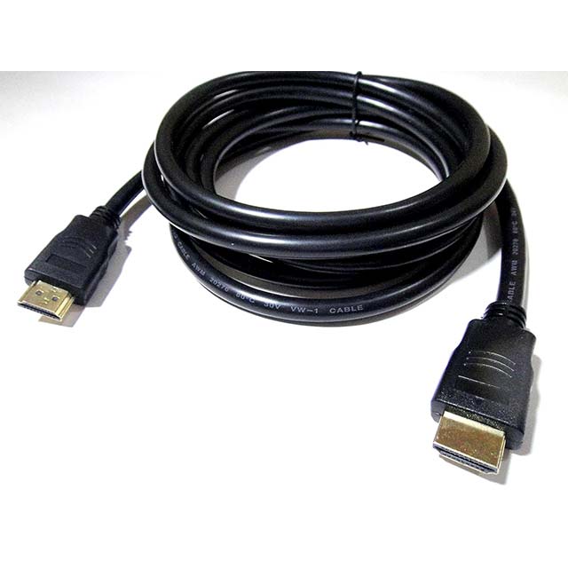 3M High-Speed HDMI Cable for LCD/LED TV, Computer, Laptop, Projector, DVD & Home Theater – Black
