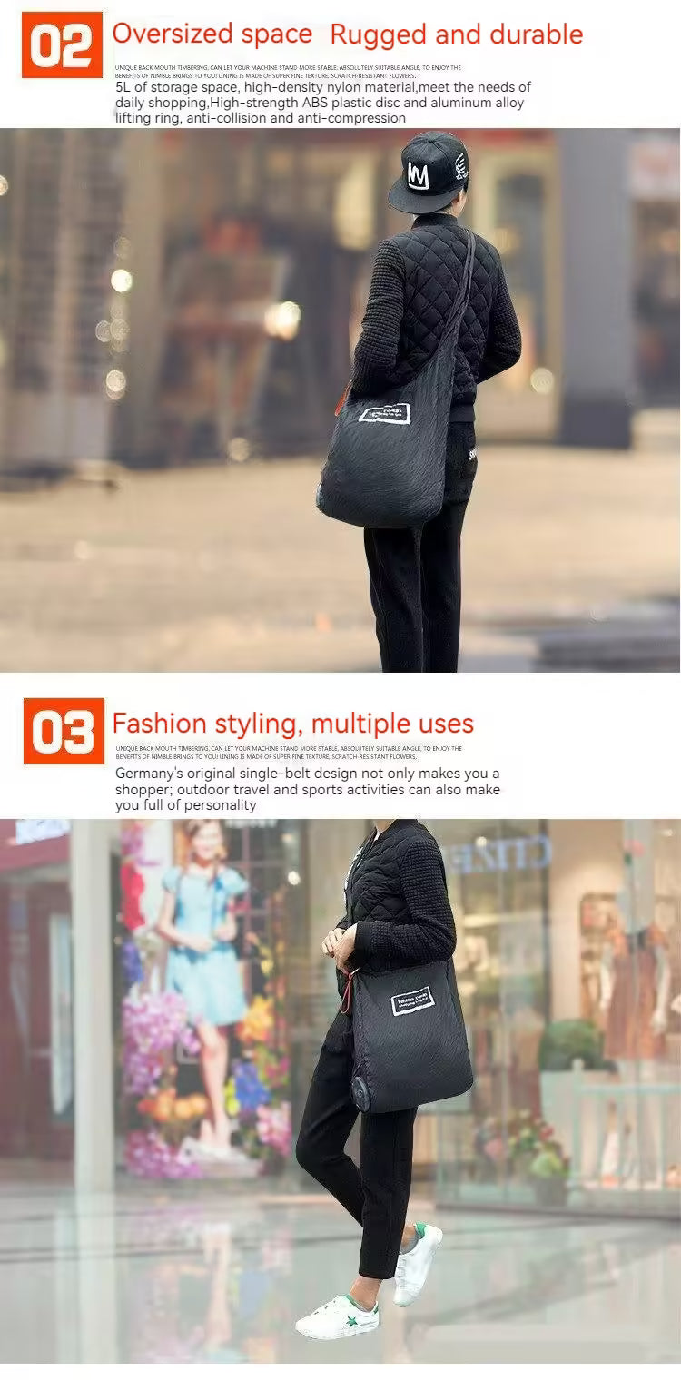 Compact Convenience: Ultra Small Foldable Shopping Bag for Easy Portable Storage
