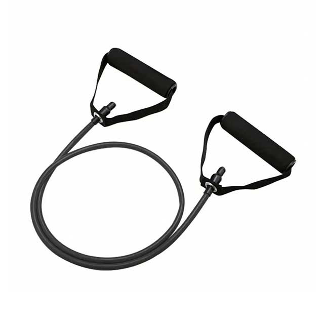 4-Level Resistance Band with Handles – Adjustable Fitness Band for Home Workouts, Strength Training, Yoga & Pilates