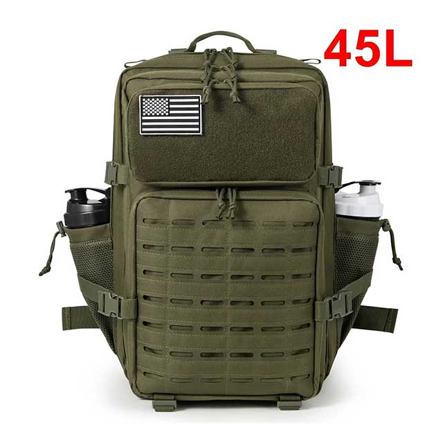 45L Tactical Backpack for Men – Military 3P MOLLE Assault Pack for Hiking, Survival, Trekking & Hunting