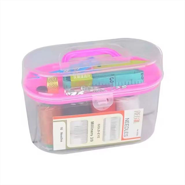 46-Piece Large Sewing Kit – Multifunctional Home Sewing Tool Set with Storage Box (150g)