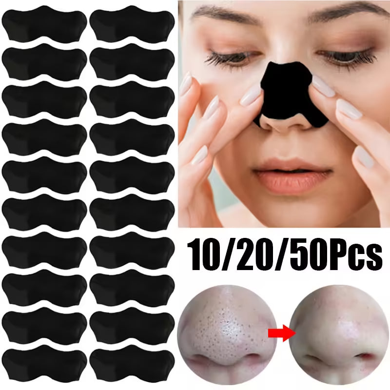 Unisex Blackhead Removal Mask Peel - Deep Cleansing Pore Nose Strips for Clear Skin - Skin Care Mask Patch