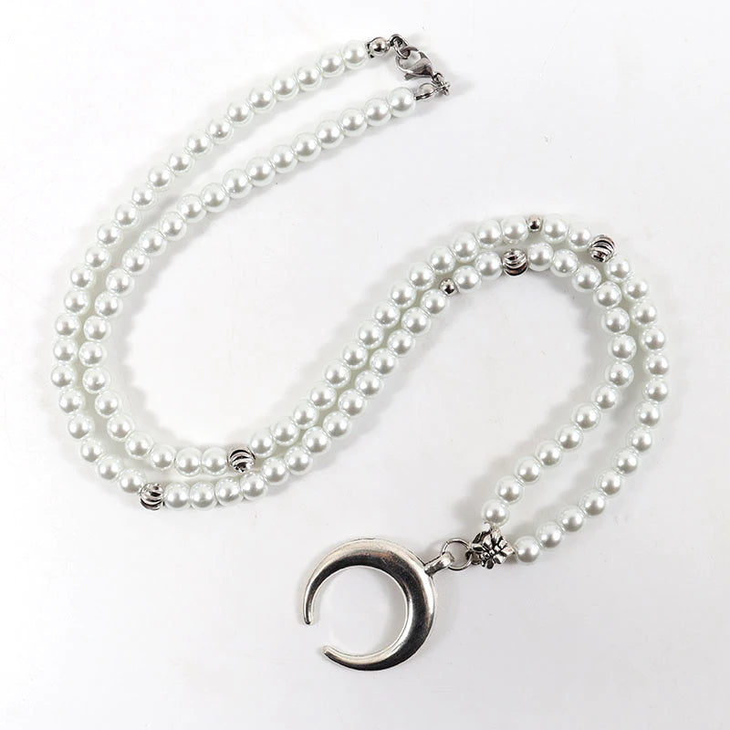 5 shapes white beads necklaceegn144 featured img