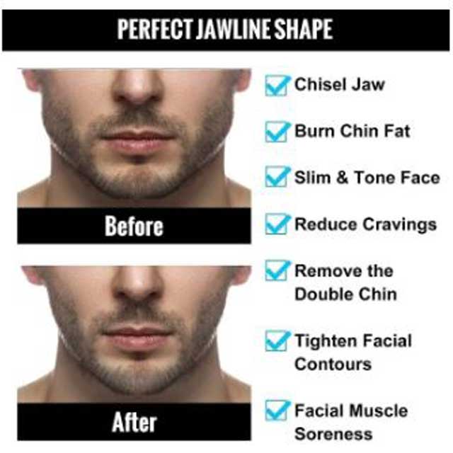 50lbs Jawline Shaper Ball – Resistance Trainer for Jaw Sculpting & Facial Toning for Men & Women