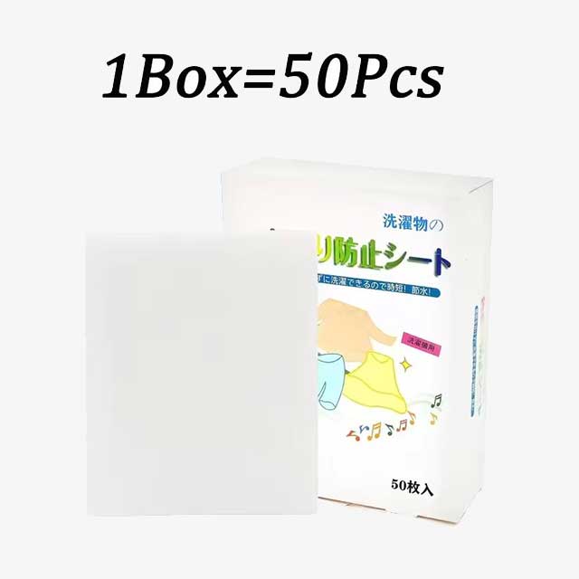 50PCS Laundry Tablets – Anti-Staining Clothes Sheets, Color Mixing, Laundry Soap & Detergent for Clean Clothes