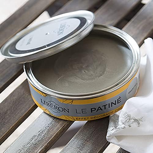 Libéron Patina Effect Wax 150ml – Ash Grey Decorative Furniture Wax | Chalk Paint Finishing & Protective Wax
