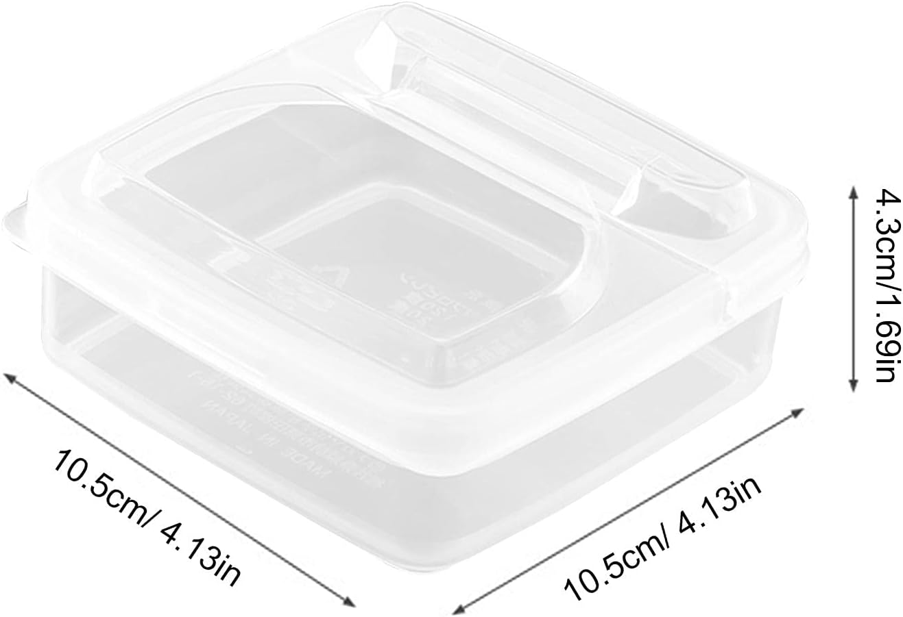 Fruit & Cheese Mini Storage Box – Food-Grade Refrigerator Freezer Container for Meat, Snacks, and Fresh-Keeping Prep