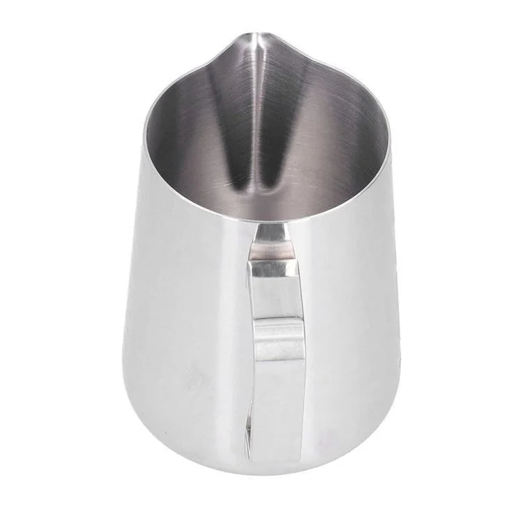 Stainless Steel Pitcher – Barista Coffee Steaming Jug for Espresso, Latte Art, Cappuccino & Milk Frothing