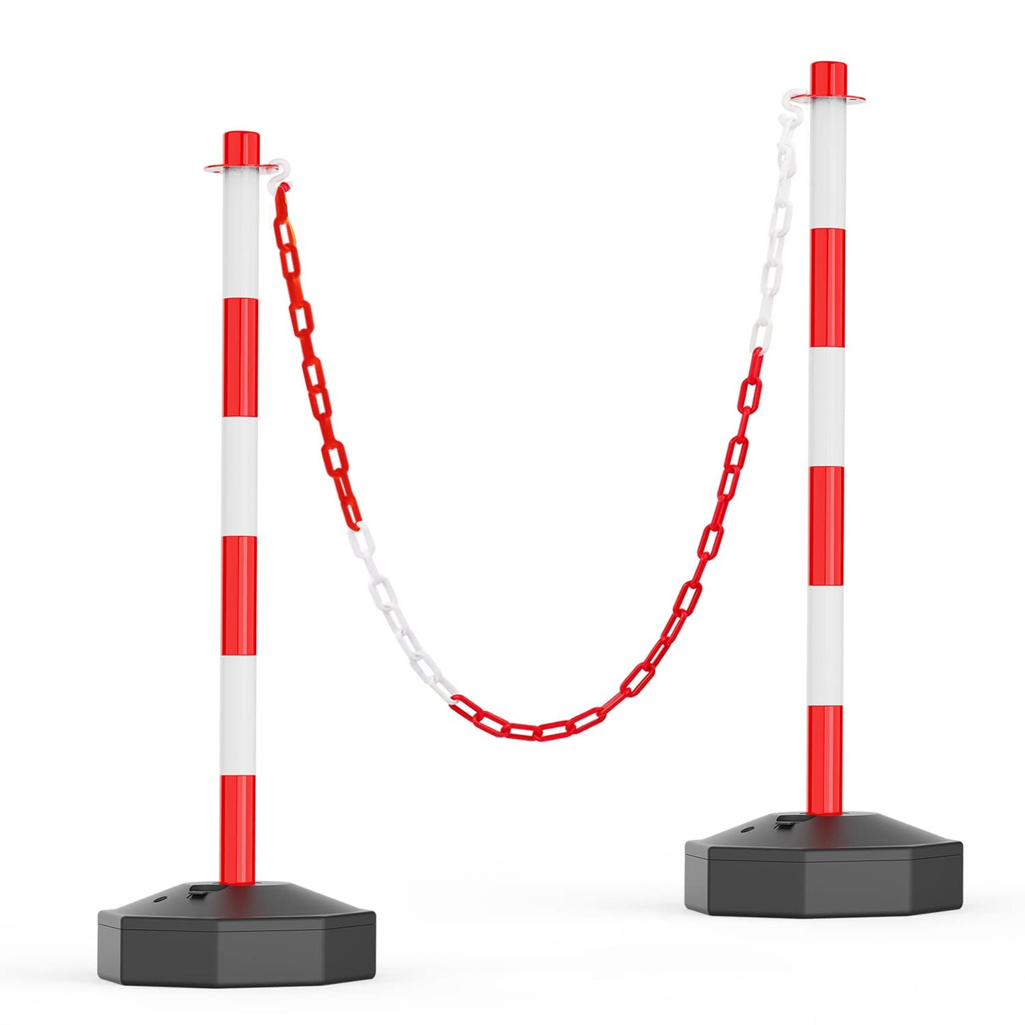 Heavy-Duty Fillable Base for Traffic Cones & Parking Safety Signs – Water/Sand Weighted Base