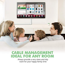 MUDEELA 3.2M Cable Trunking Kit – 8-Piece White Cable Raceway & Cord Concealer for Home and Office