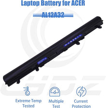 CYDZ AL12A32 Batterie rechargeable pour ordinateur portable Acer – Batterie de remplacement Li-Ion 2600 mAh