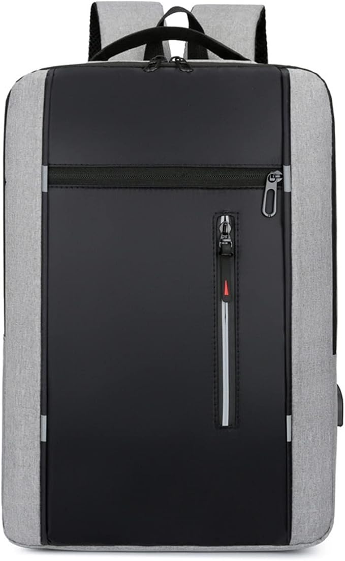 Waterproof Hiking & Laptop Backpack for Men – Large Capacity Business, School & Travel Backpack (Gray)