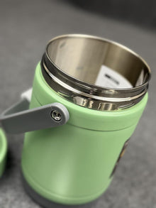Boîte à lunch chauffante électrique 1,6L – Chauffe-plat en acier inoxydable 304 avec chargeur USB et voiture, boîte bento portable isolée