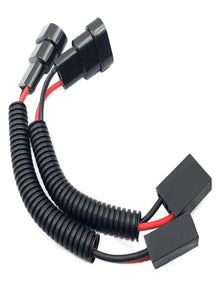 FainWan 2-Pack 9006 Male to H7 Female Headlight Adapter Wiring Harness – Conversion Connectors for Headlights & Fog Lights