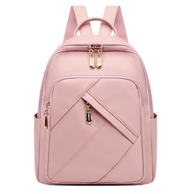 Sac à dos pour femme en cuir PU, grande capacité, haute qualité (EGB119)