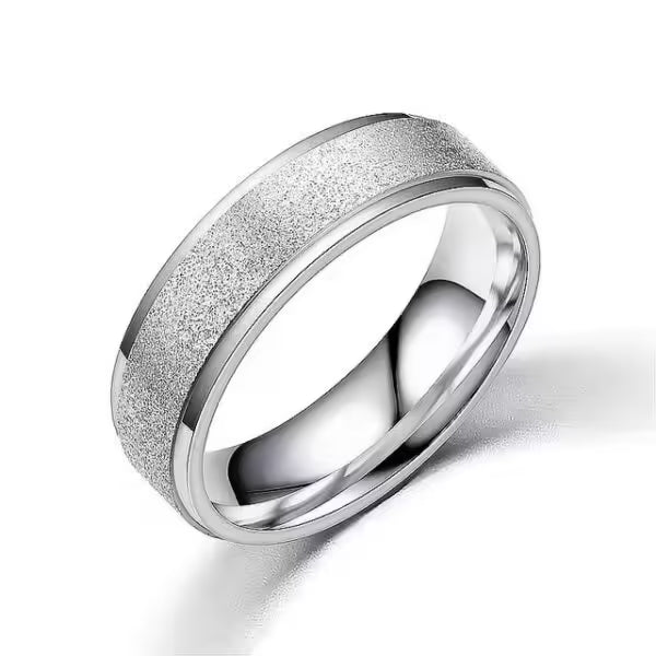 6mm Women Stainless Steel Ring (EGR050)