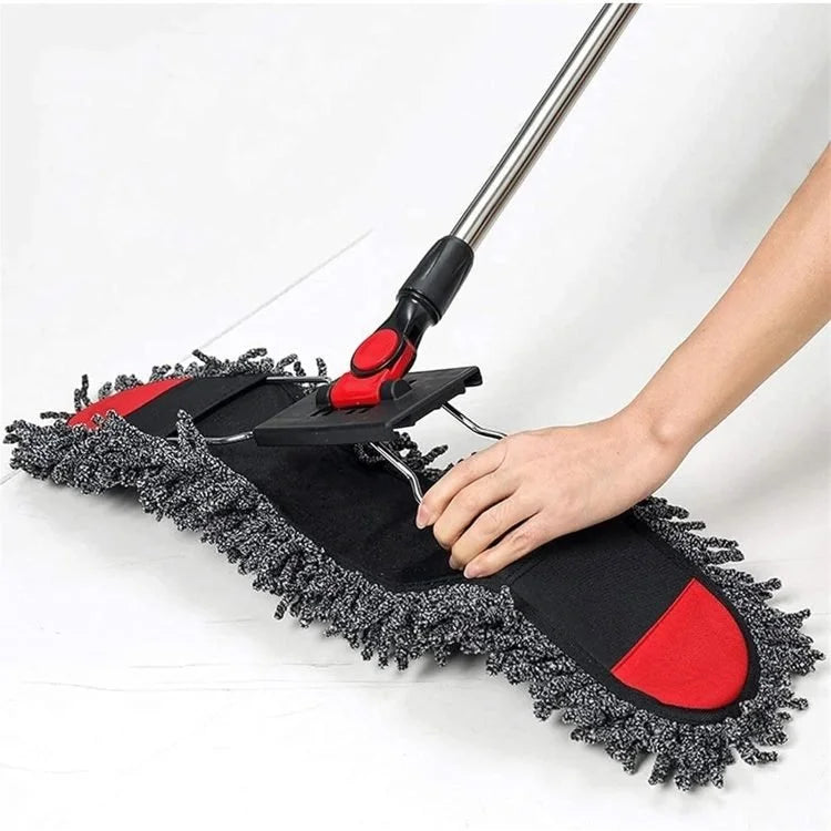 Large Microfiber Floor Mop – Professional Wet & Dry Cleaning Mop for Hardwood, Tile, Laminate, Office & Garage Floors