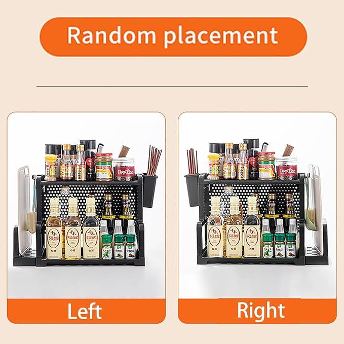 Étagères de cuisine sans perforation