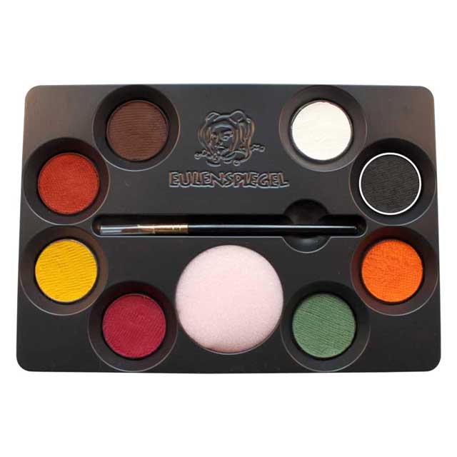 8 Colour Animal Makeup Palette & Organizer – Cute, Portable Cosmetic Storage Box