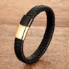 8 Colors Classic Leather Men Bracelet (EGBT059)