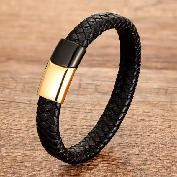 8 Colors Classic Leather Men Bracelet (EGBT059)
